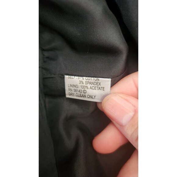 Muse Sleeveless Zipper zentangle floral Dress Women’s Size 8 - Picture 7 of 7